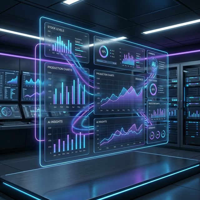 MRP Dashboard Preview